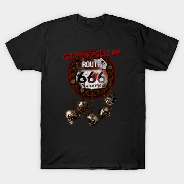 Route 666 T-Shirt by hardtbonez